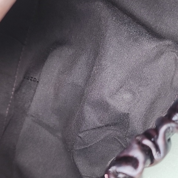 AUTHENTIC RARE FENDI Patent Leather Magic Burgundy Brown Bag - Picture 14 of 16